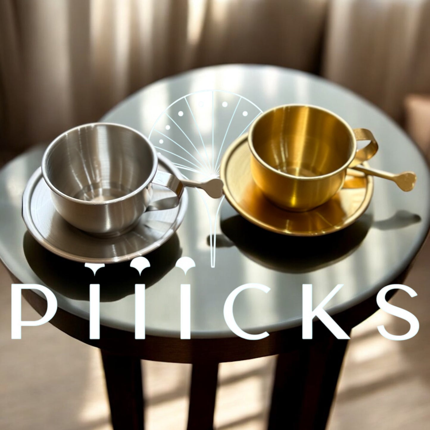 اكواب ستيل ( ذهبي / فضي ) steel cup