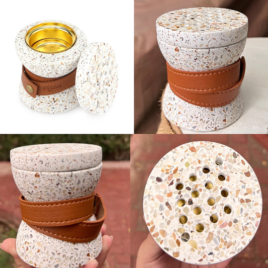 مبخر تيرازو مع قطعة جلد